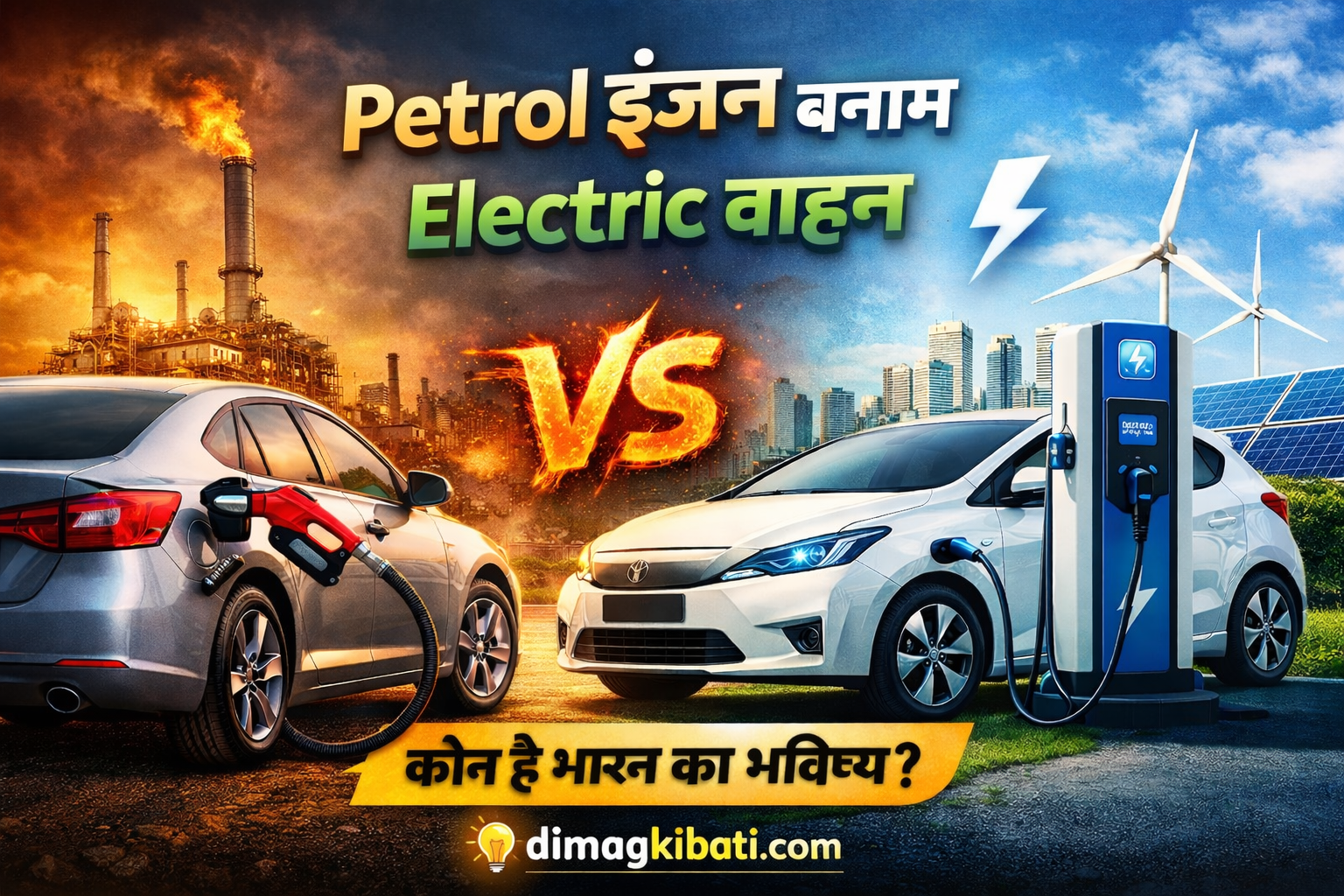 Petrol vs electric vehicles comparison